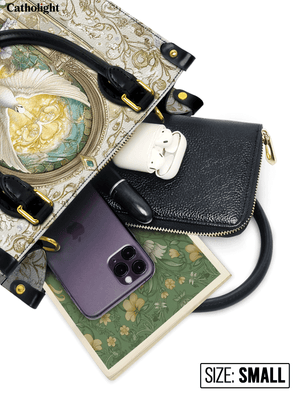 Catholight  Sanctuary of the Holy Spirit Leather Bag