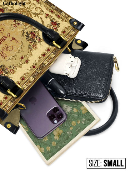 Catholight  Psalm of Peace Leather Bag