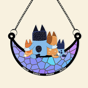Personalized Gifts For Family Suncatcher Ornament 03nadt250424-Homacus