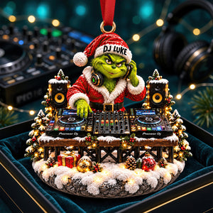 DJ Christmas Ornament - Personalized Gifts For Christmas 08nadt131026