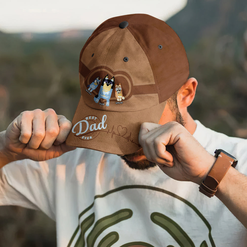 Best Dog Dad Classic Cap - Personalized Gifts For Father 051ACDT020524-Homacus