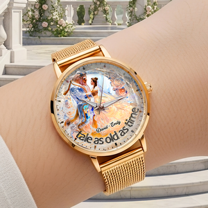 Couple Mesh Strap Quartz Watch - Personalized Gifts For Couple 04TGPU170725