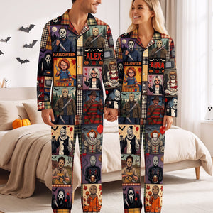 Scary Villain Pajama Set - Personalized Gifts For Halloween 01naqn260826