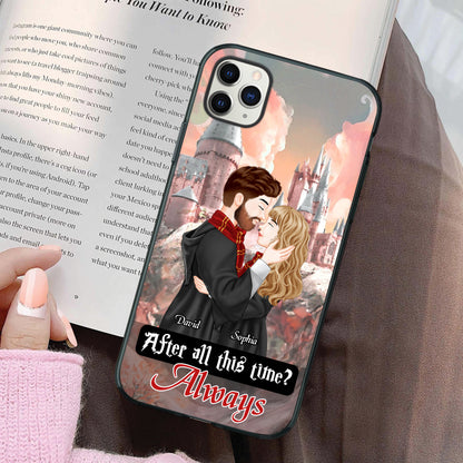 Kissing Wizard Phone Case Personalized Gifts For Couple 04HUDT300724PA