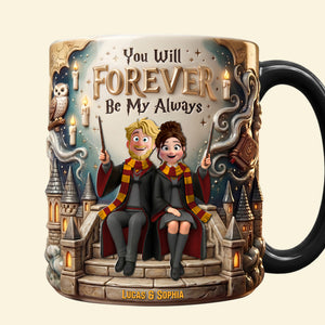 Forever Love Heat Changing Mug - Personalized Gifts For Couples 01natn280526