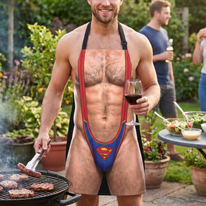 Funny Men Aprons - Personalized Gifts For Husband, Boyfriends Aprons 01NATN190826