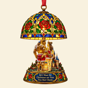 Naughty Fairy Tale Couple Christmas Ornament - Personalized Gifts For Couple 07ohdt231026