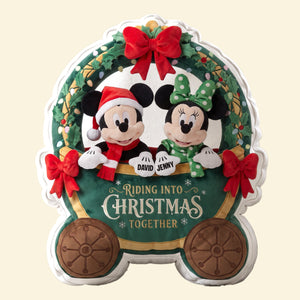 Holiday Together Pillow - Personalized Gifts For Couple 02totn081026