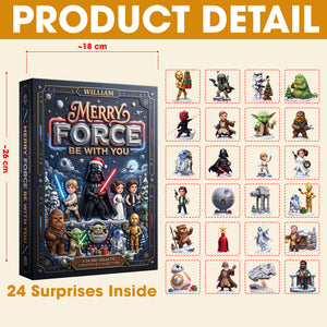 Merry Christmas Advent Calendar Blind Box - Personalized Gifts For Cosmic Lovers 011patn300926