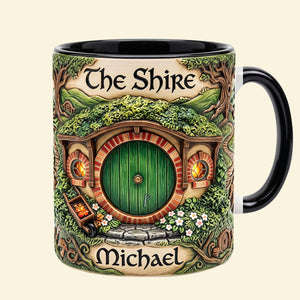 Mystical Realm Map Coffee Mug - Personalized Gift For Fantasy Lovers 01HUTN220826