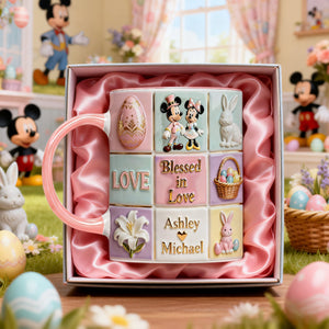 Blessed In Love Accent Mug - Personalized Gifts For Couple 02pgtn230226