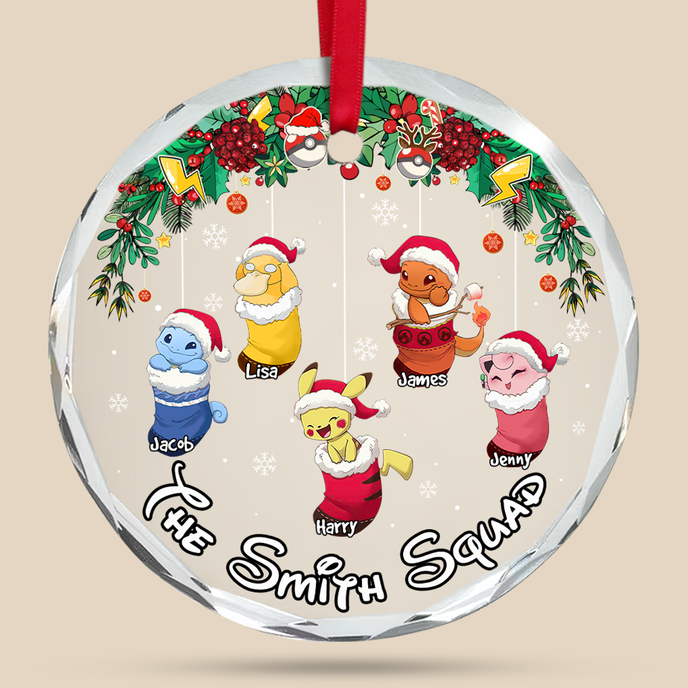Personalized Gifts For Family Christmas Ornament 04acpu071024 - Ornament - GoDuckee