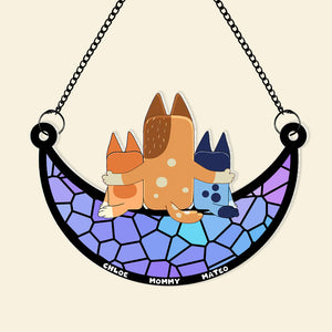 Personalized Gifts For Family Suncatcher Ornament 01nadt220424-Homacus