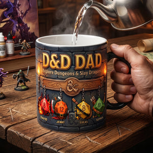 Epic Dad Magic Coffee Mug - Personalized Gifts For Dad 04NATN290426