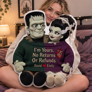 Immortal Couple Custom Shaped Pillow - Personalized Gifts For Couple 01qhdh030826