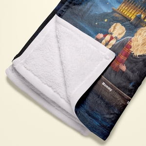 Mom Manager Of Kid Blanket - Personalized Gifts For Mother 02huqn010426