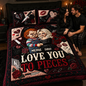 Scary Villain Quilt Bed Set - Personalized Gifts For Couple 02tydt150826