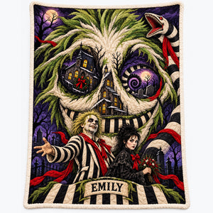 Gothic-Style Charismatic Ghost Blanket - Personalized Christmas Gifts 06hatn261026