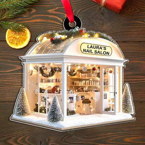 Personalized Gifts For Her Acrylic Ornament, Nail Salon 02tgtn211124 - Ornament - GoDuckee