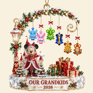 Timeless Christmas Ambience Acrylic Ornament - Personalized Christmas Gifts For Family 01ohdt040926