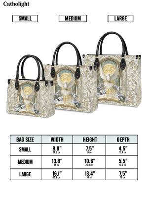 Catholight  Sanctuary of the Holy Spirit Leather Bag
