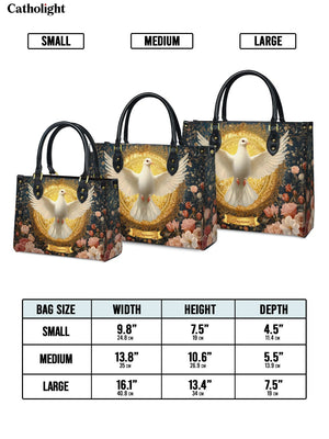 Catholight  Dove of Eternal Light Leather Bag