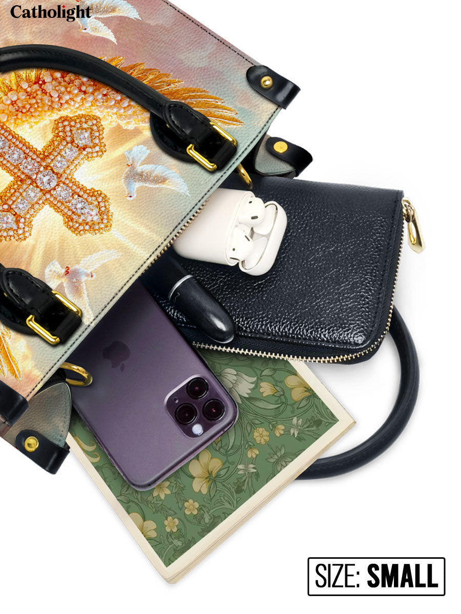 Catholight  Dove of Peace Leather Bag