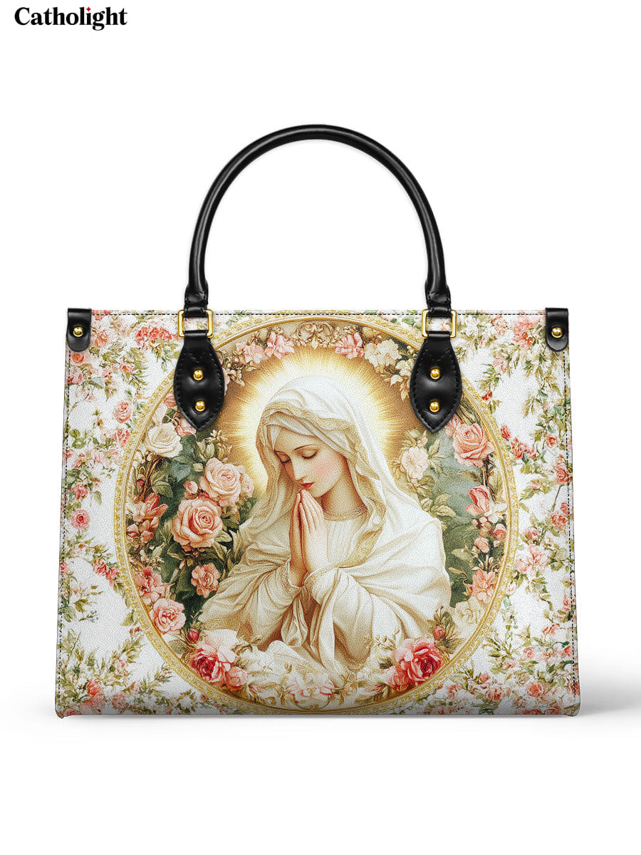 Catholight  Virgin Mary's Grace Leather Bag
