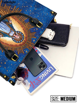 Catholight  The Immaculate Triumph Leather Bag