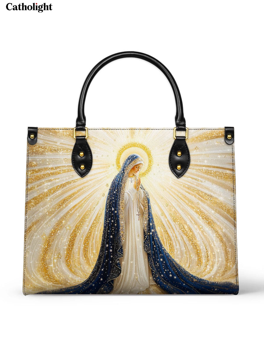 Catholight  Our Lady’s Eternal Glow Leather Bag