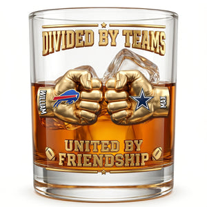 Sport Lover Friendship Round Glass - Personalized Gifts For Sport Fans 02NATN080626