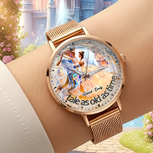 Couple Mesh Strap Quartz Watch - Personalized Gifts For Couple 04TGPU170725