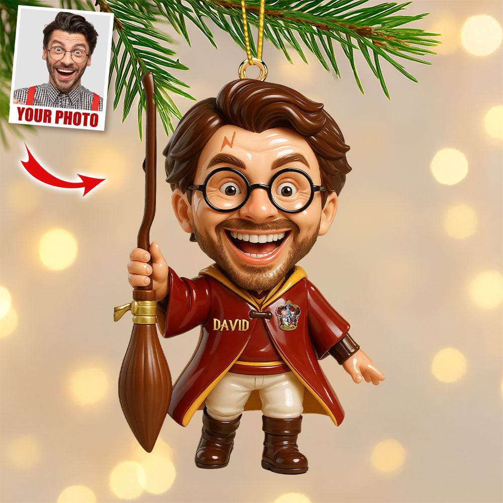 Funny Fantasy Ornament - Custom Photo Gifts For Fantasy Novel Fans 04huti260825