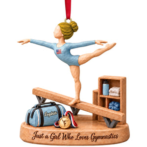 Beauty In Every Leap Christmas Ornament - Personalized Gifts For Gymnastics Lovers 05TTTN121026
