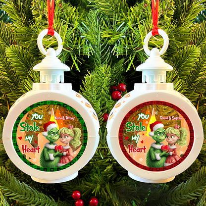 Personalized Gifts For Couple Christmas Ornament 02hudt281024 - Ornament - GoDuckee