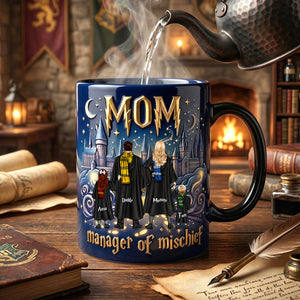 Fantasy Family Heat Changing Coffee Mug - Personalized Gifts For Family Color Changing Mug 05NATN110426TM