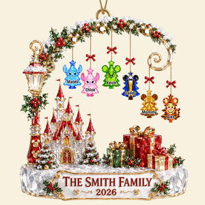 Timeless Christmas Ambience Acrylic Ornament - Personalized Christmas Gifts For Family 01ohdt040926