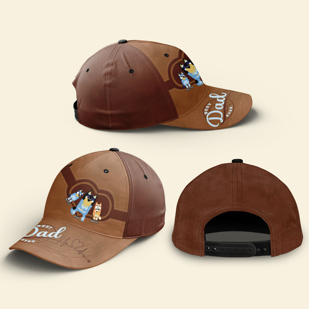 Best Dog Dad Classic Cap - Personalized Gifts For Father 051ACDT020524-Homacus