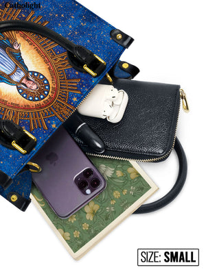 Catholight  The Immaculate Triumph Leather Bag