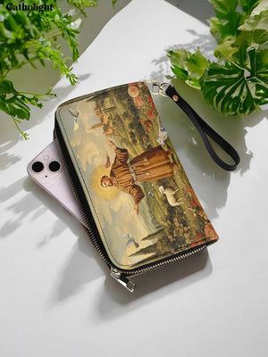 Catholight  The Spirit of Nature Leather Wallet Purse