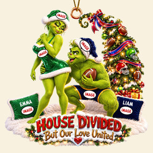 Sport Lover Christmas Couple Ornament - Personalized Gifts For Couple Ornament 03HUDT051026