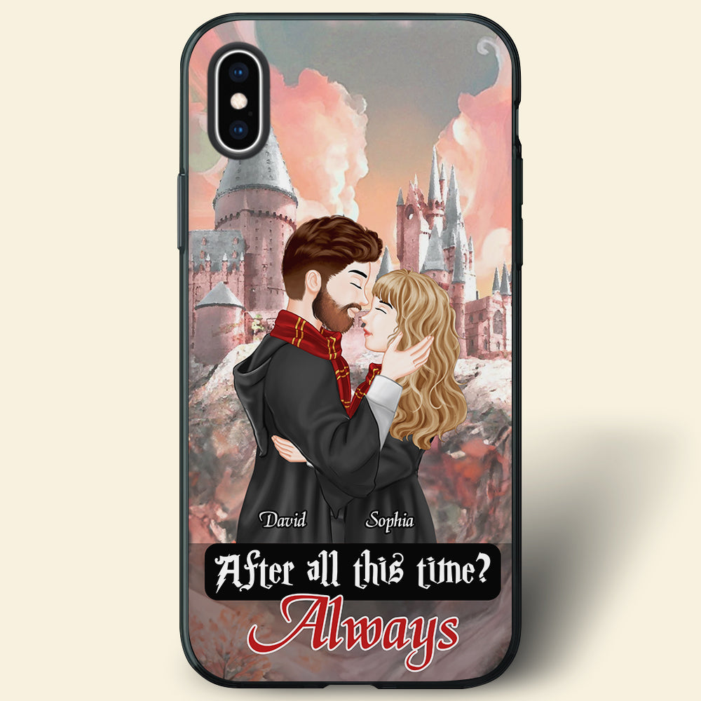 Kissing Wizard Phone Case Personalized Gifts For Couple 04HUDT300724PA