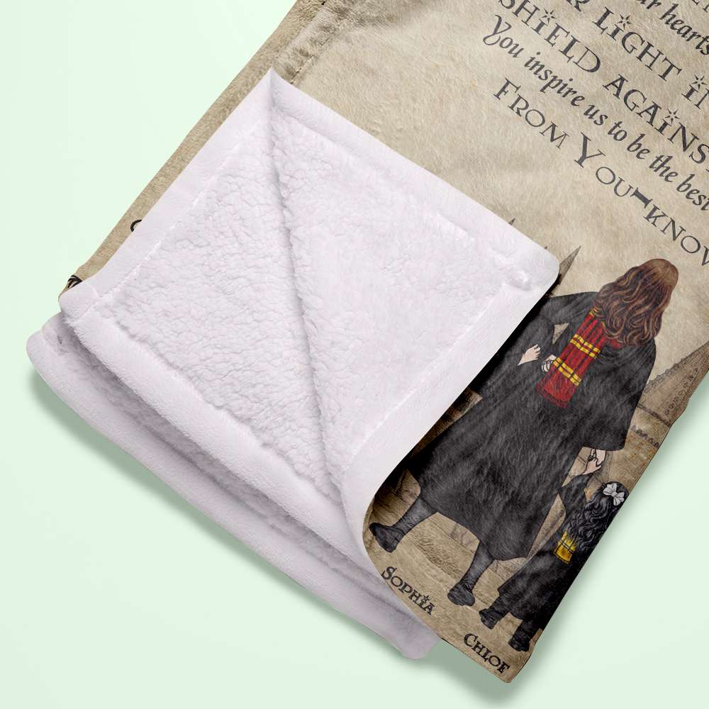 Personalized Gifts For Mom Blanket Best Mum Ever 01HTDT220124TM-Homacus