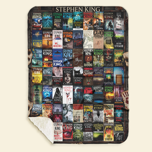Horror Author Collection Blanket  - Personalized Gifts For Horror Lovers Blanket 02HULU021026