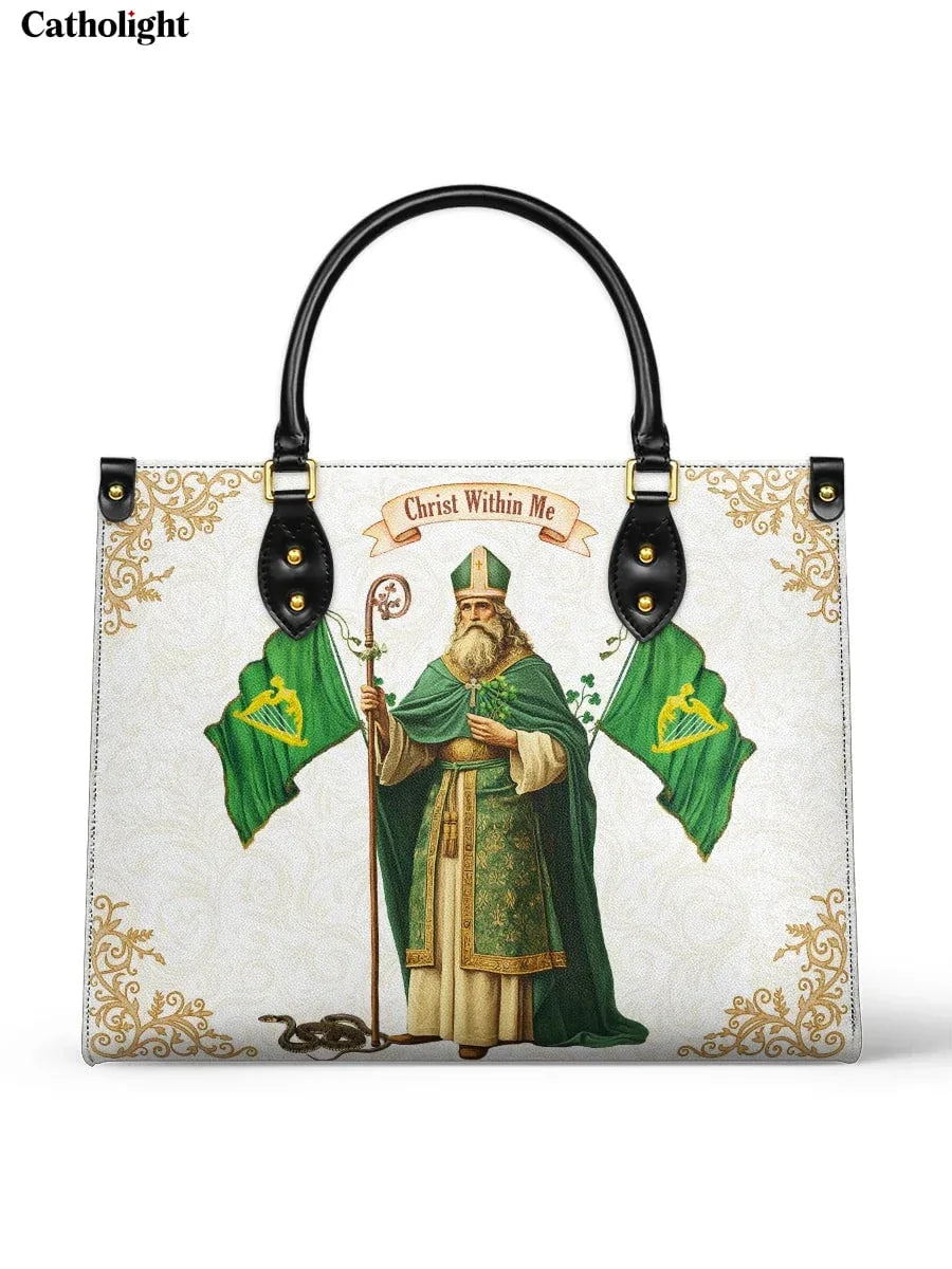 Catholight  Saint Patrick's Devotion Leather Bag