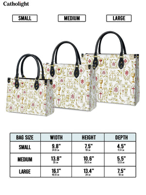 Catholight  The Timeless Faith Leather Bag