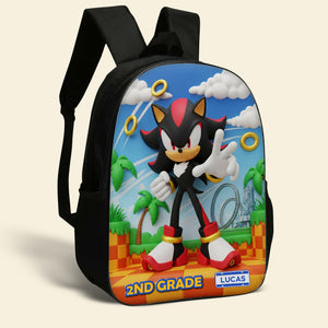 Power Up Characters School Bag Personalized Gifts For Kids 05natn310725 - Backpack - GoDuckee