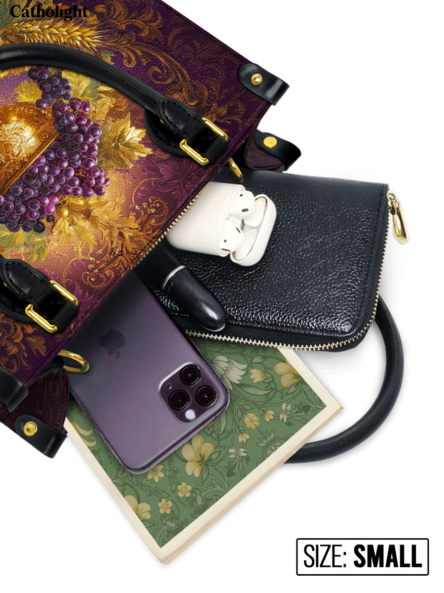 Catholight  The Chalice of Abundance Leather Bag