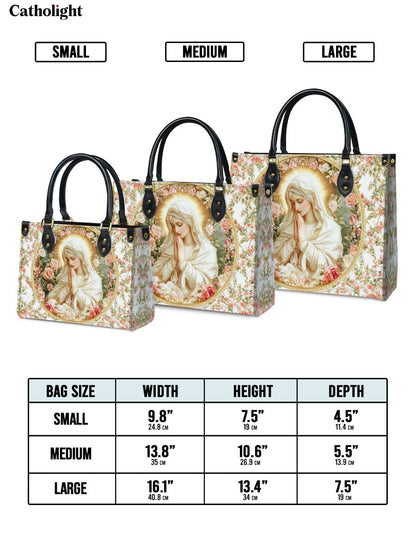 Catholight  Virgin Mary's Grace Leather Bag