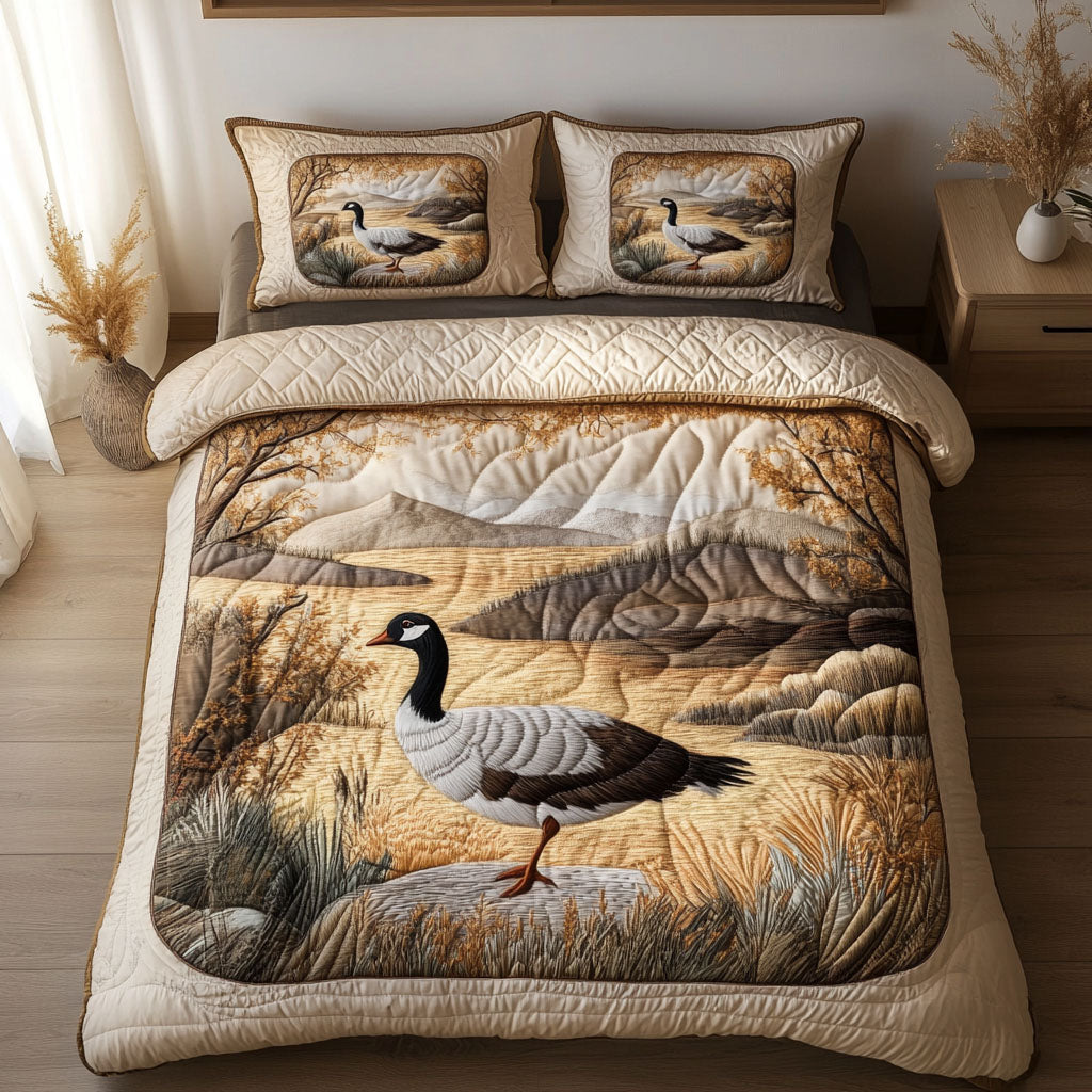 Autumn Majesty 3-Piece Quilted Bedding Set NCU0NT3160